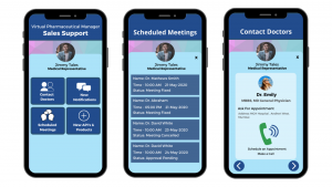 App Screens For Pharma Sale Support