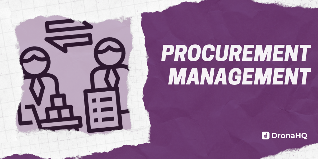 procurement management with dronahq