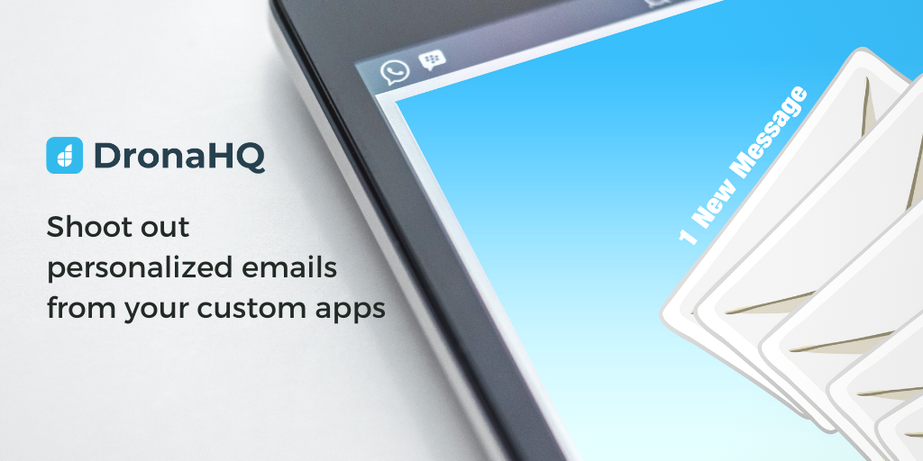 email task dronahq custom app