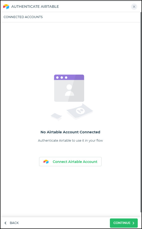 Connect Airtable Account