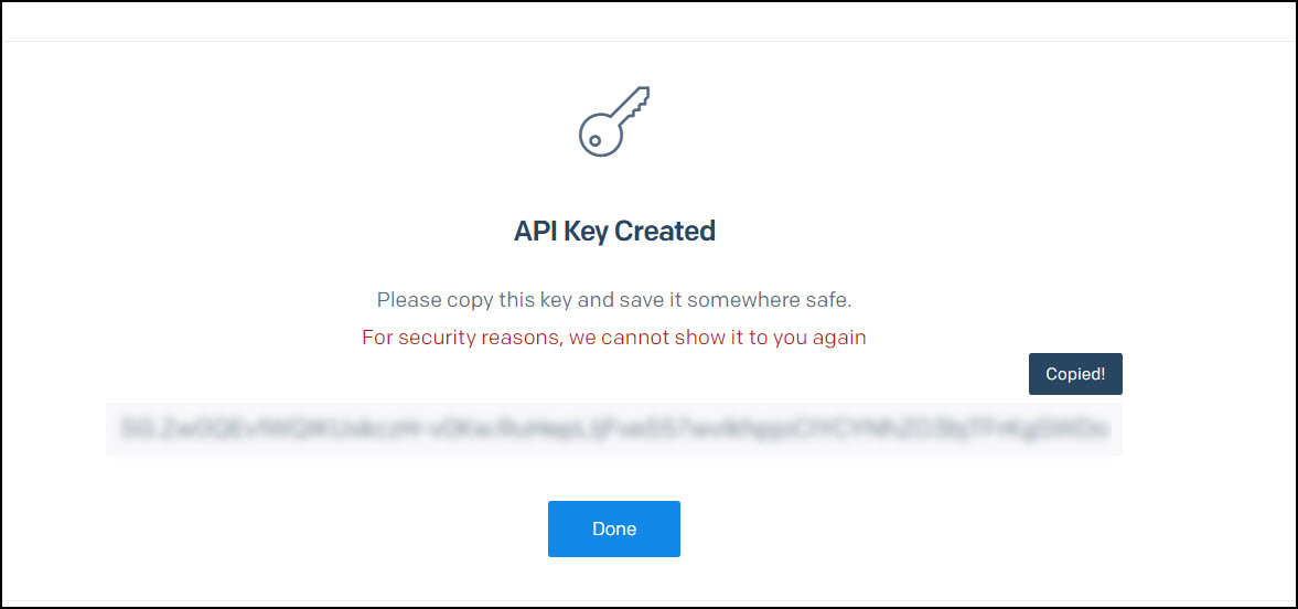 Get API Key