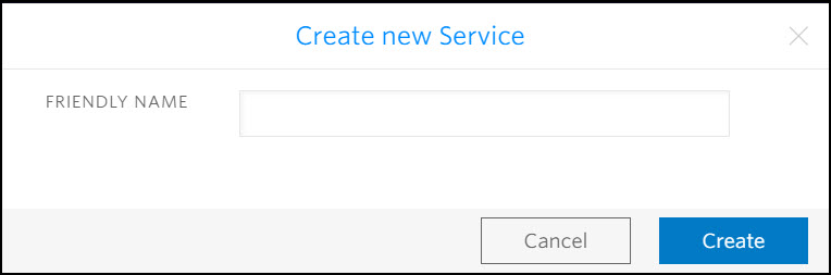 Create New Verify Service