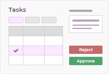 Task Approval Queue