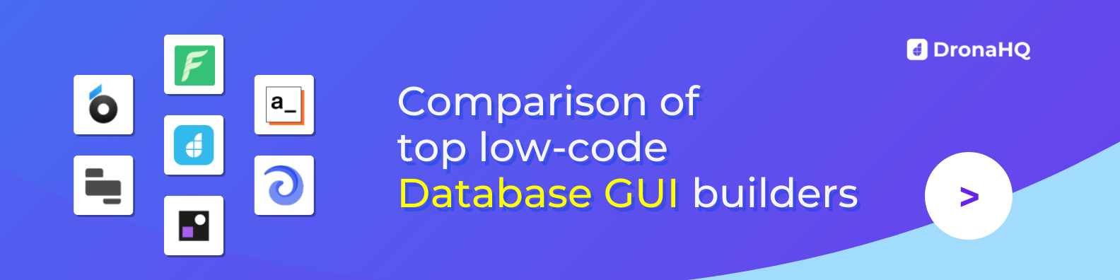 top low code database gui builder 2022