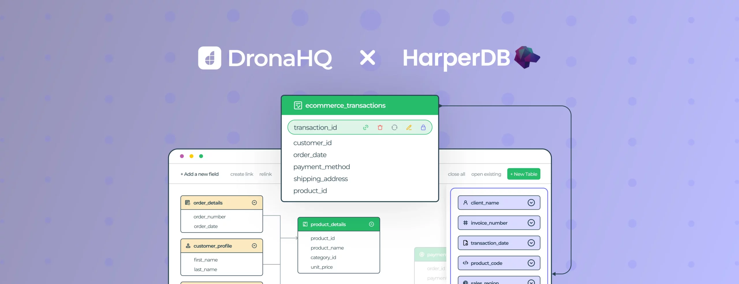 Building Inventory tool on HarperDB using DronaHQ