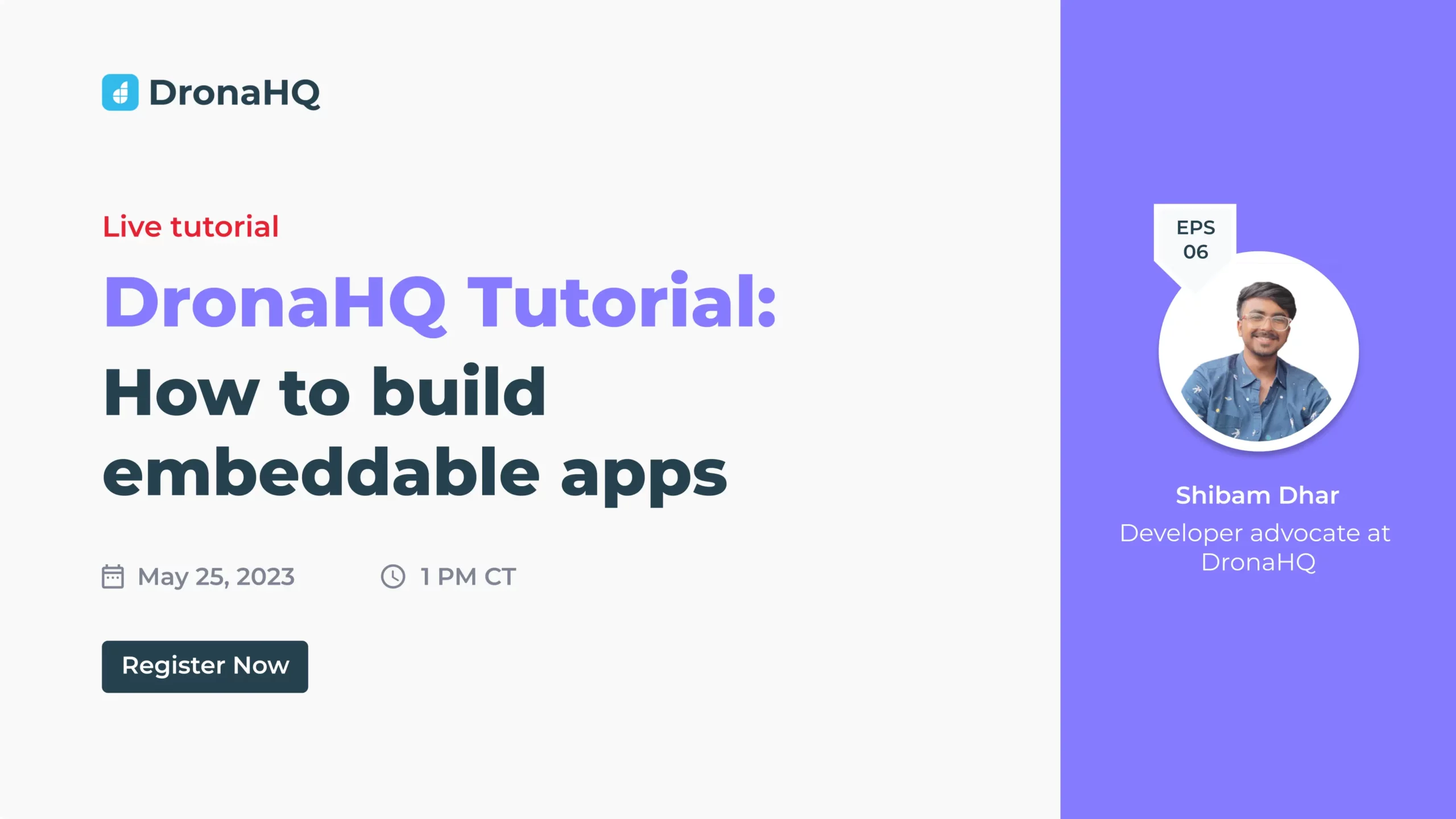 How to build embeddable apps: DronaHQ tutorial