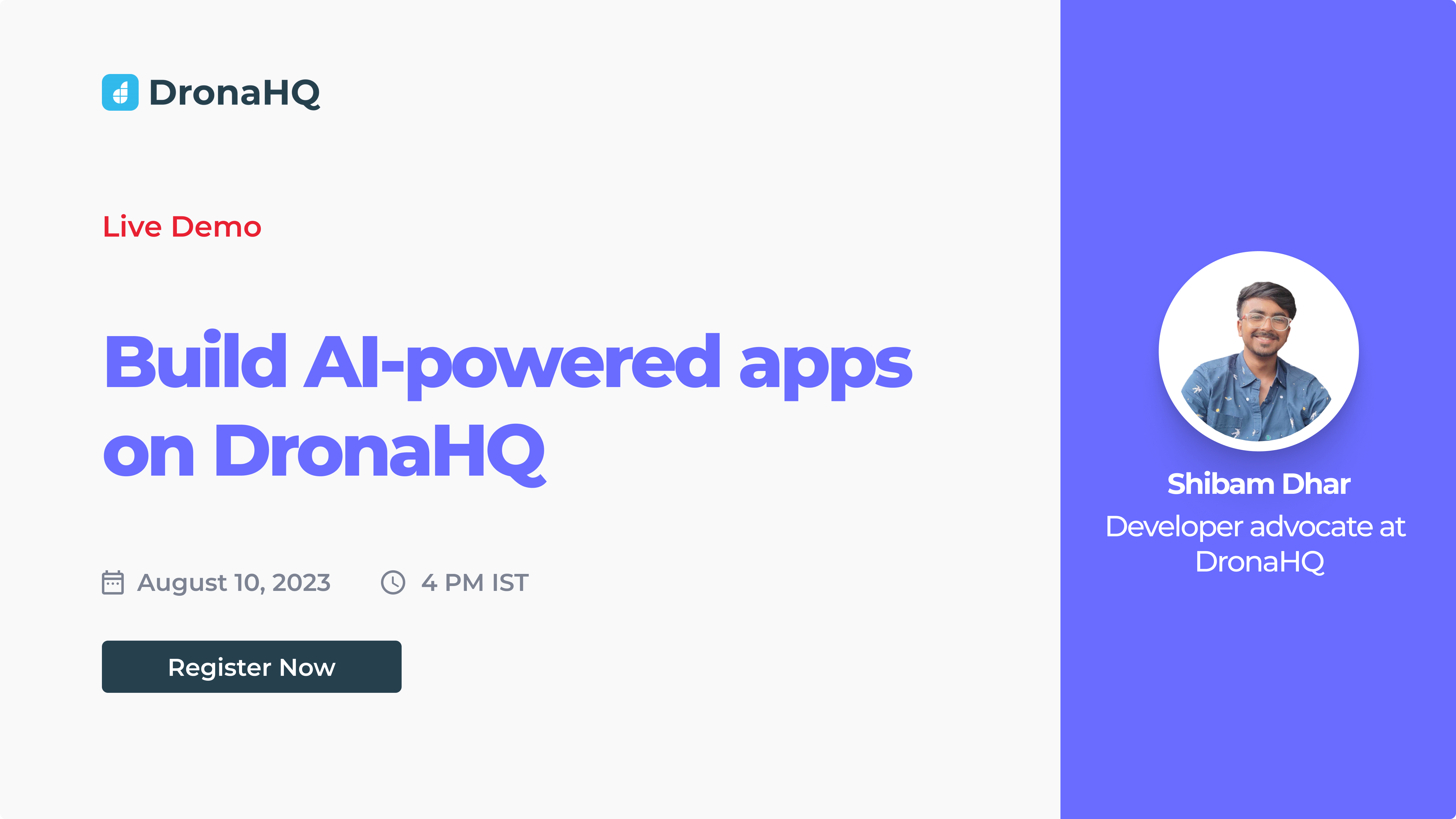 Build AI-powered apps on DronaHQ