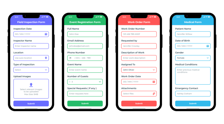 Mobile responsive forms