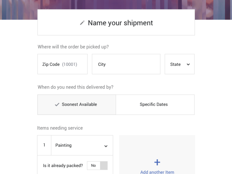 Specific goals of web forms