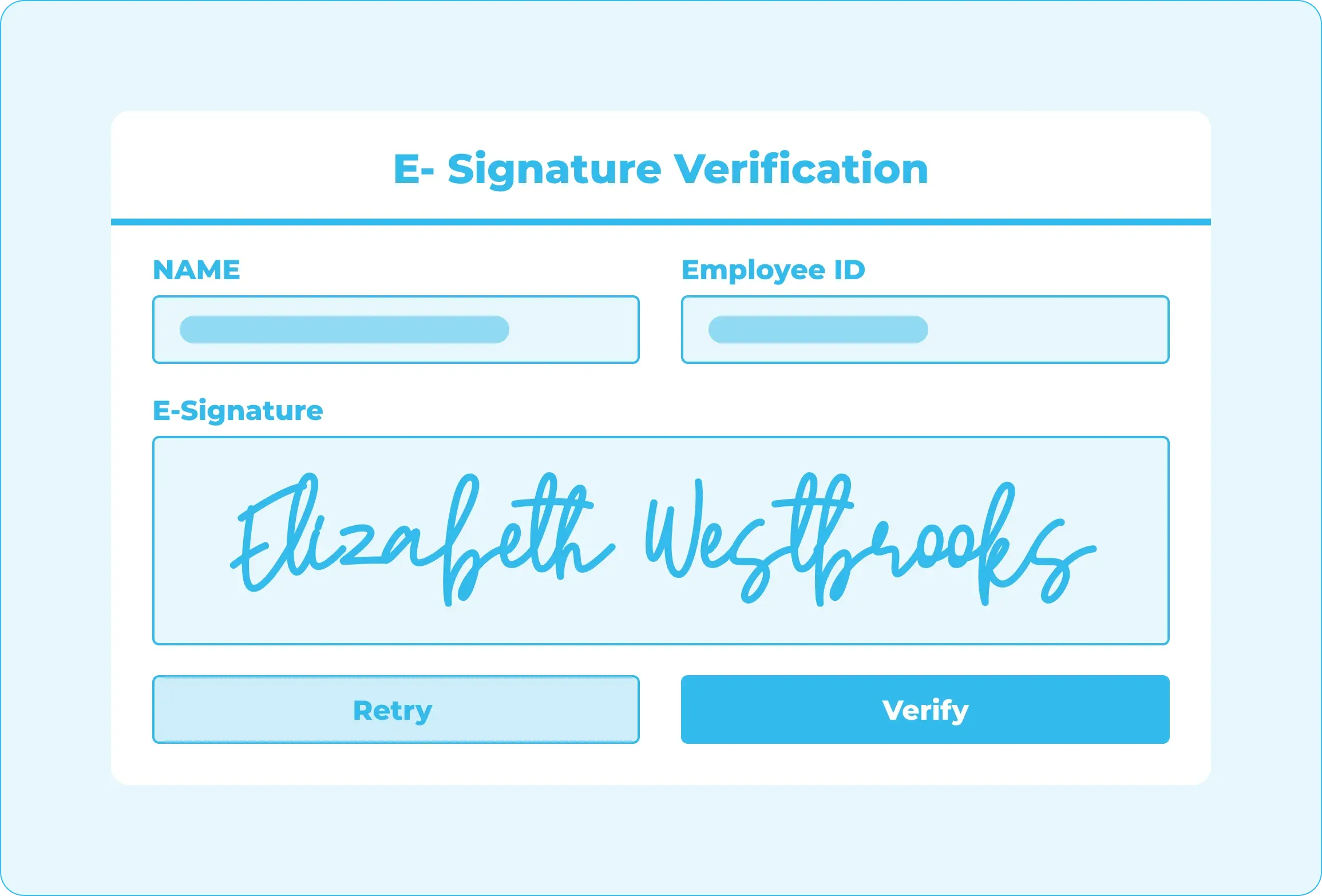 Capture eSignatures