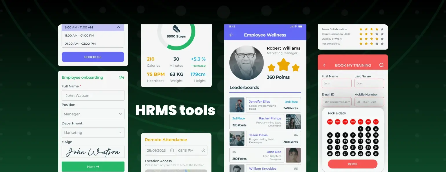 HRMS tools with low code