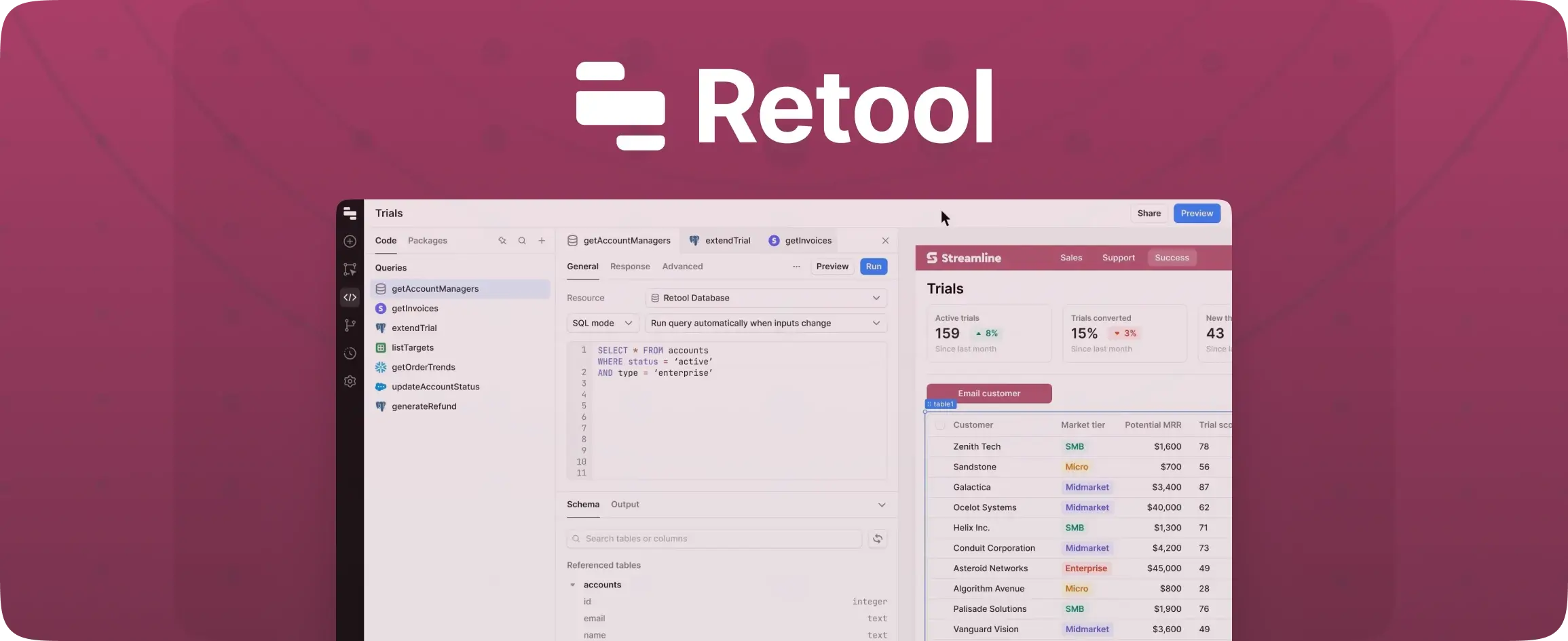 What is Retool: Platform review, features, pricing, alternatives