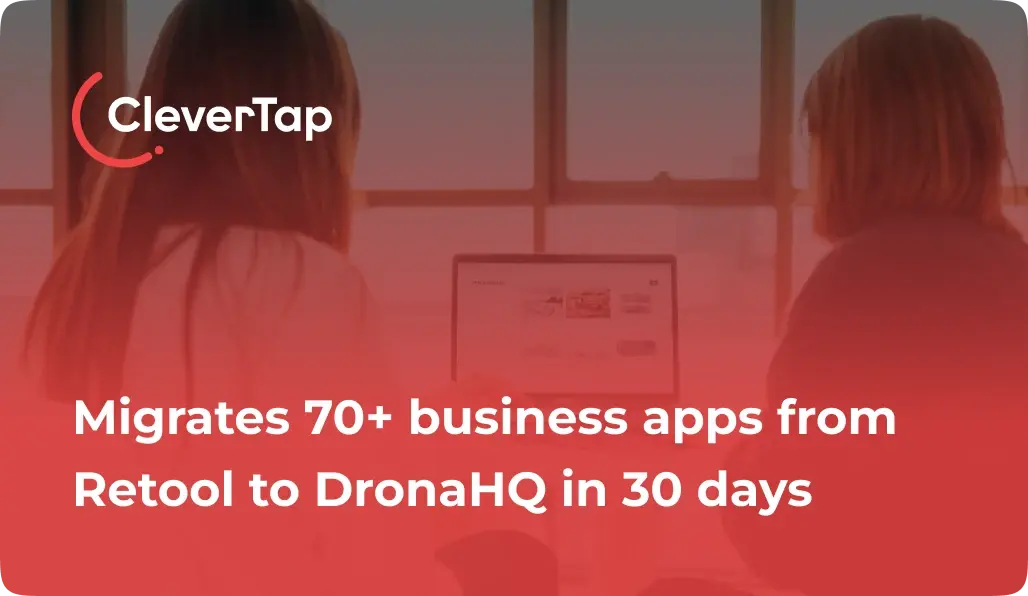 Clevertap saves 50% on subscription fees with DronaHQ's dynamic licensing