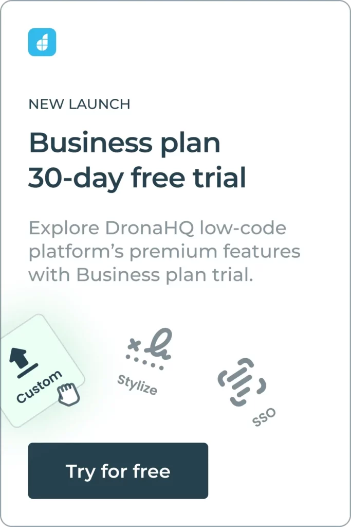 DronaHQ business plan