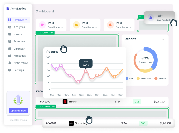 Low code frontend builder