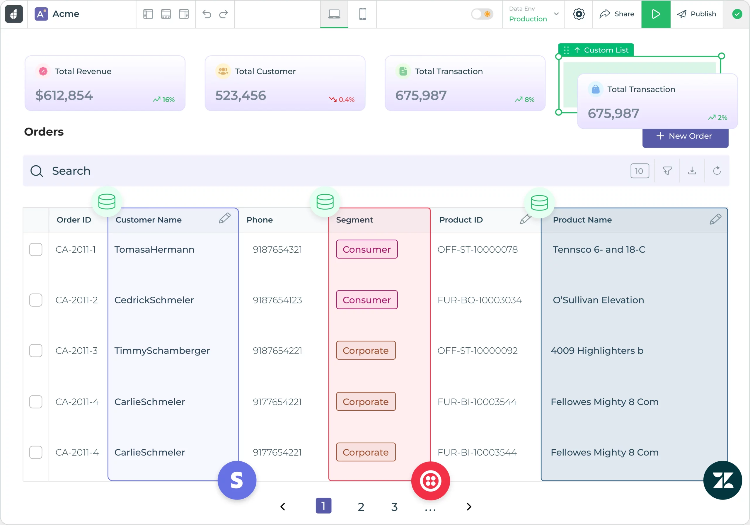 Build <b>feature-rich data grid</b> with ease