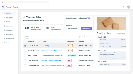 Partner portal