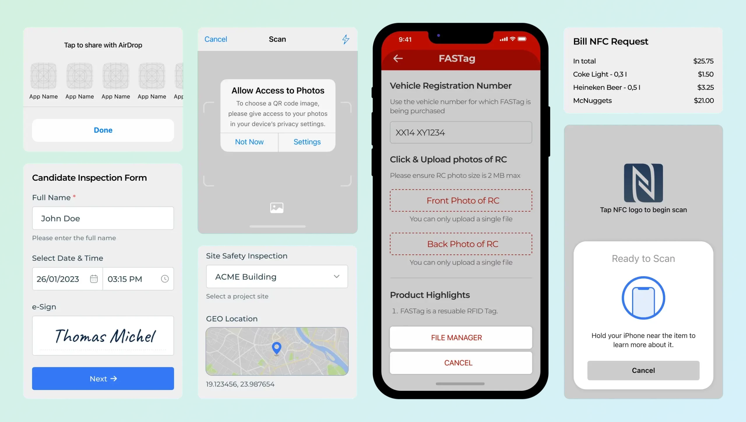Mobile apps