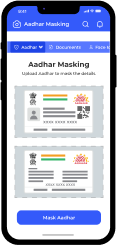 Aadhar masking app