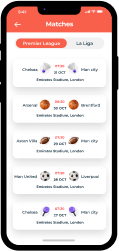 Sports gig app