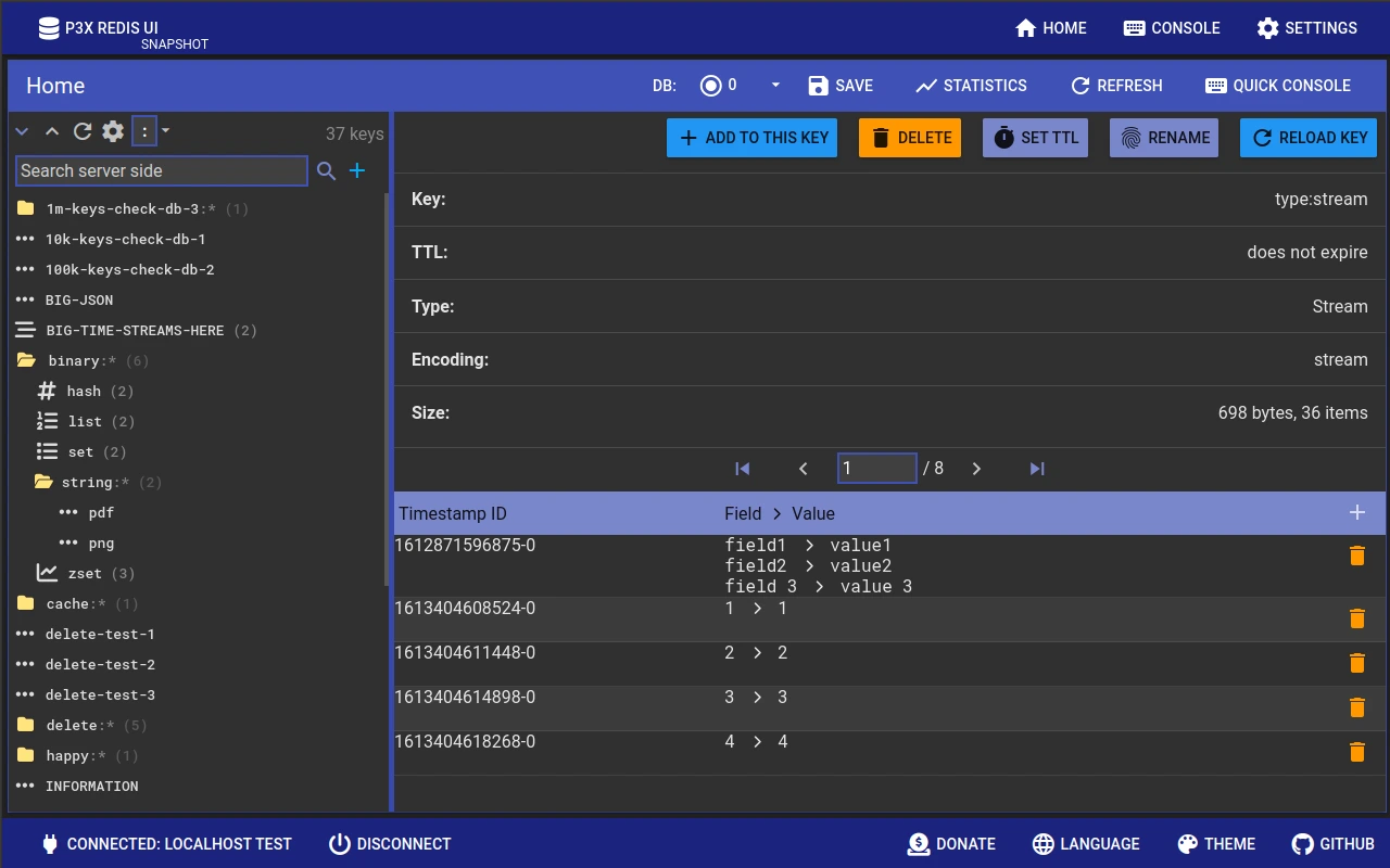 P3X Redis UI