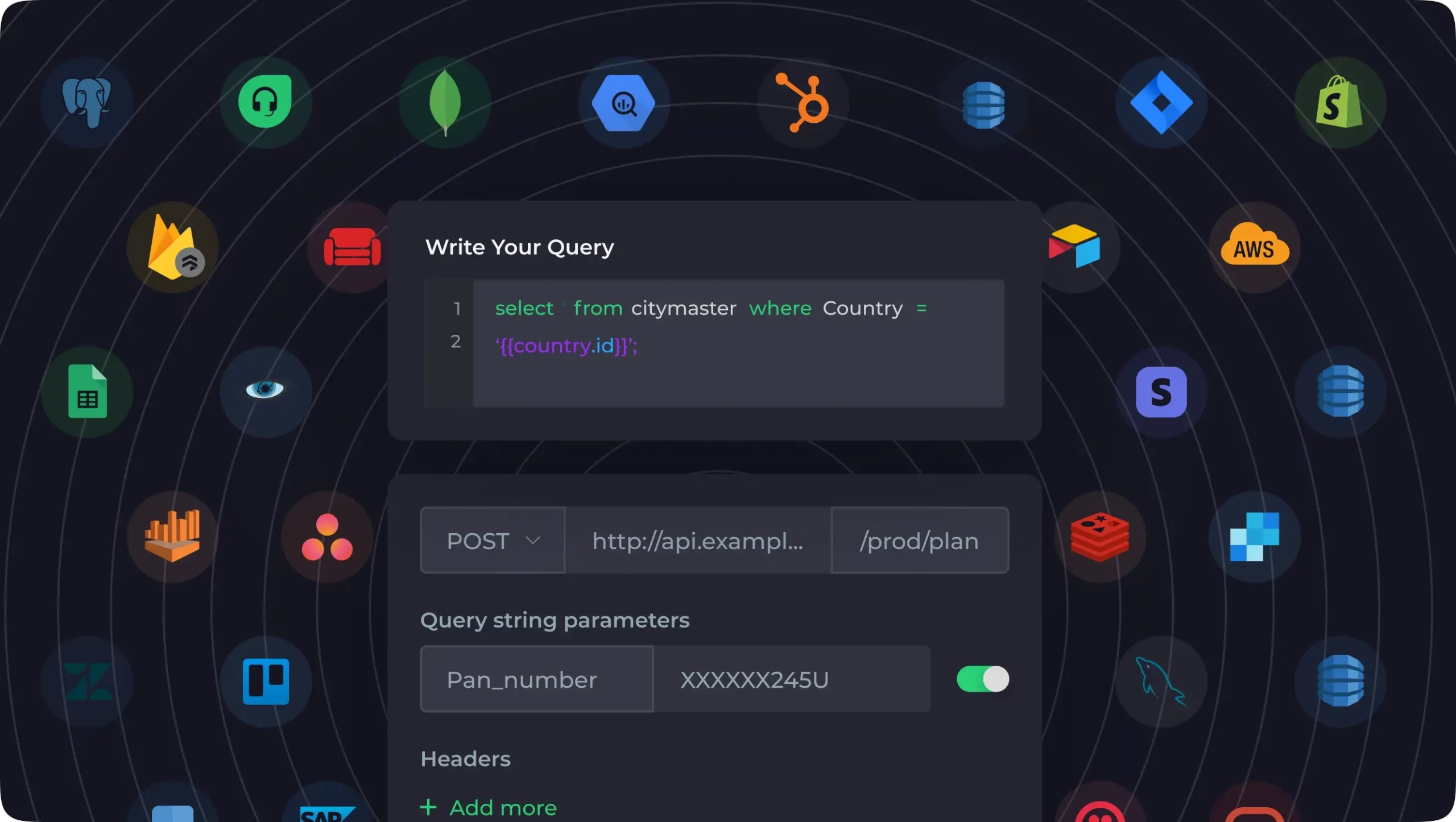 Seamless data connections